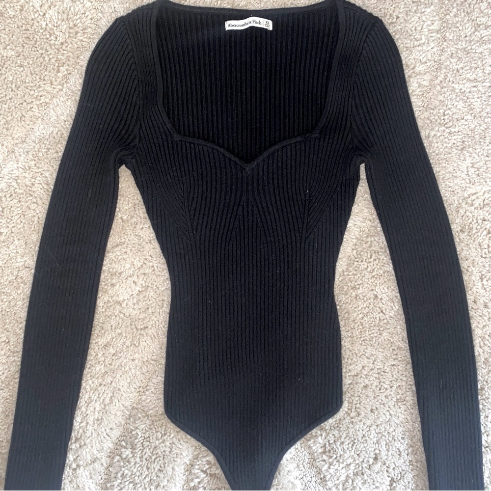 abercrombie sweetheart knit bodysuit